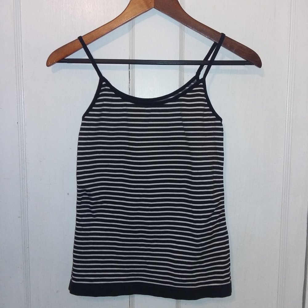 Wothington Striped Spaghetti Strap Tank Top